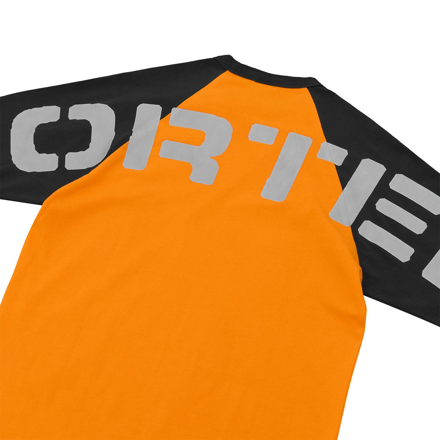 STENCIL RAGLAN LS [ORANGE/BLACK] CRTZRTW