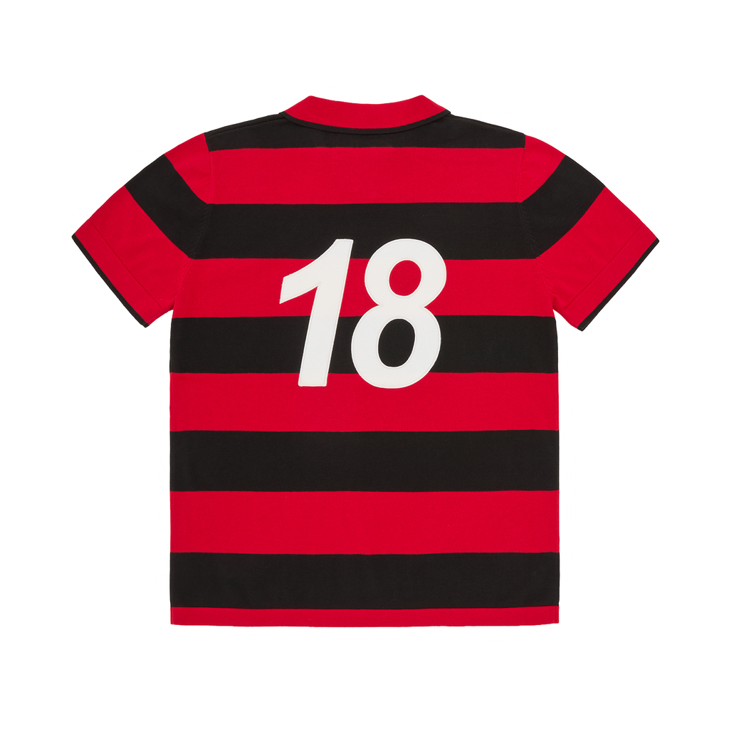 STRIPED KNIT JERSEY [RED] CRTZRTW