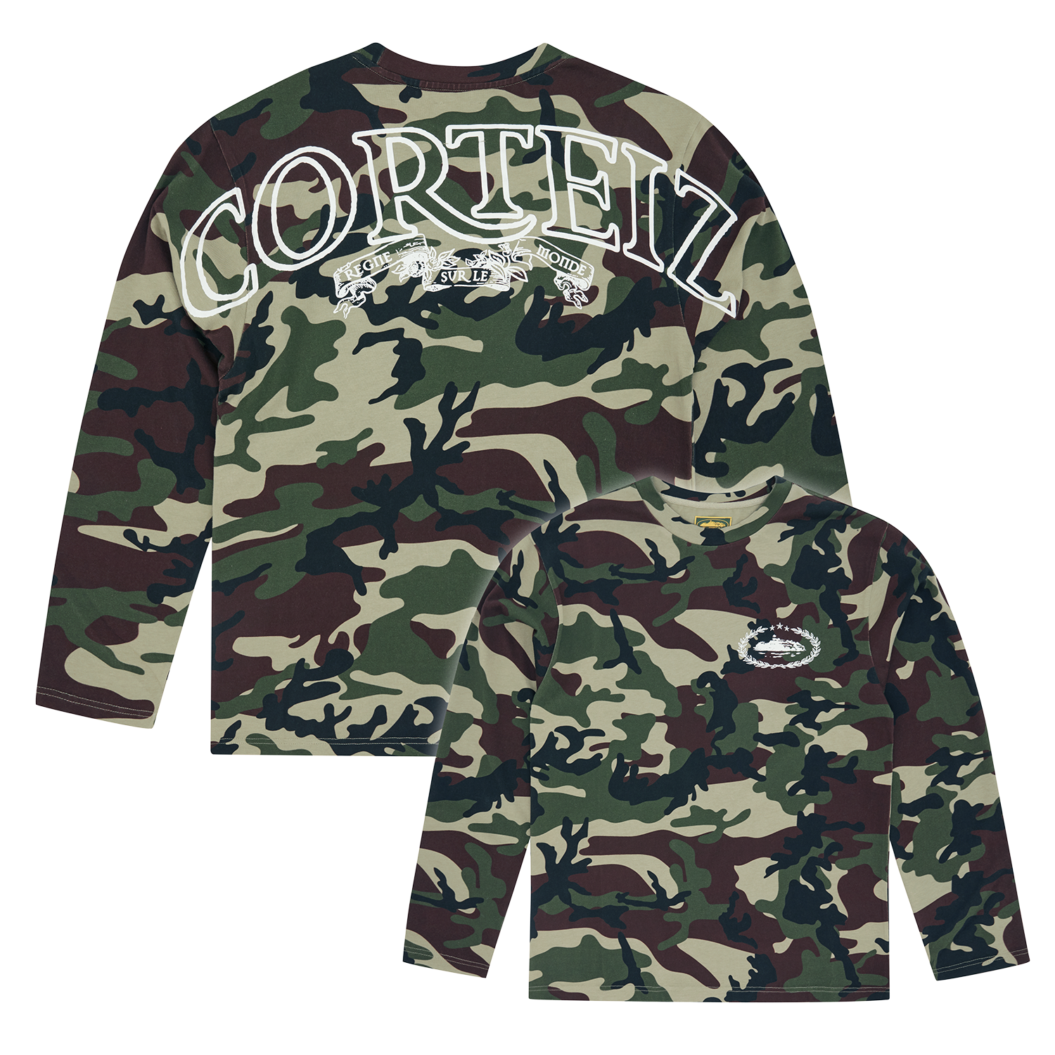 Corteiz ROYALE HEAVYWEIGHT TEE LS [CAMO] CRTZRTW