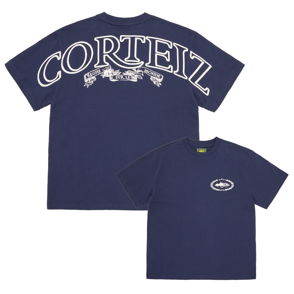 ROYALE HEAVYWEIGHT TEE [NAVY] CRTZRTW