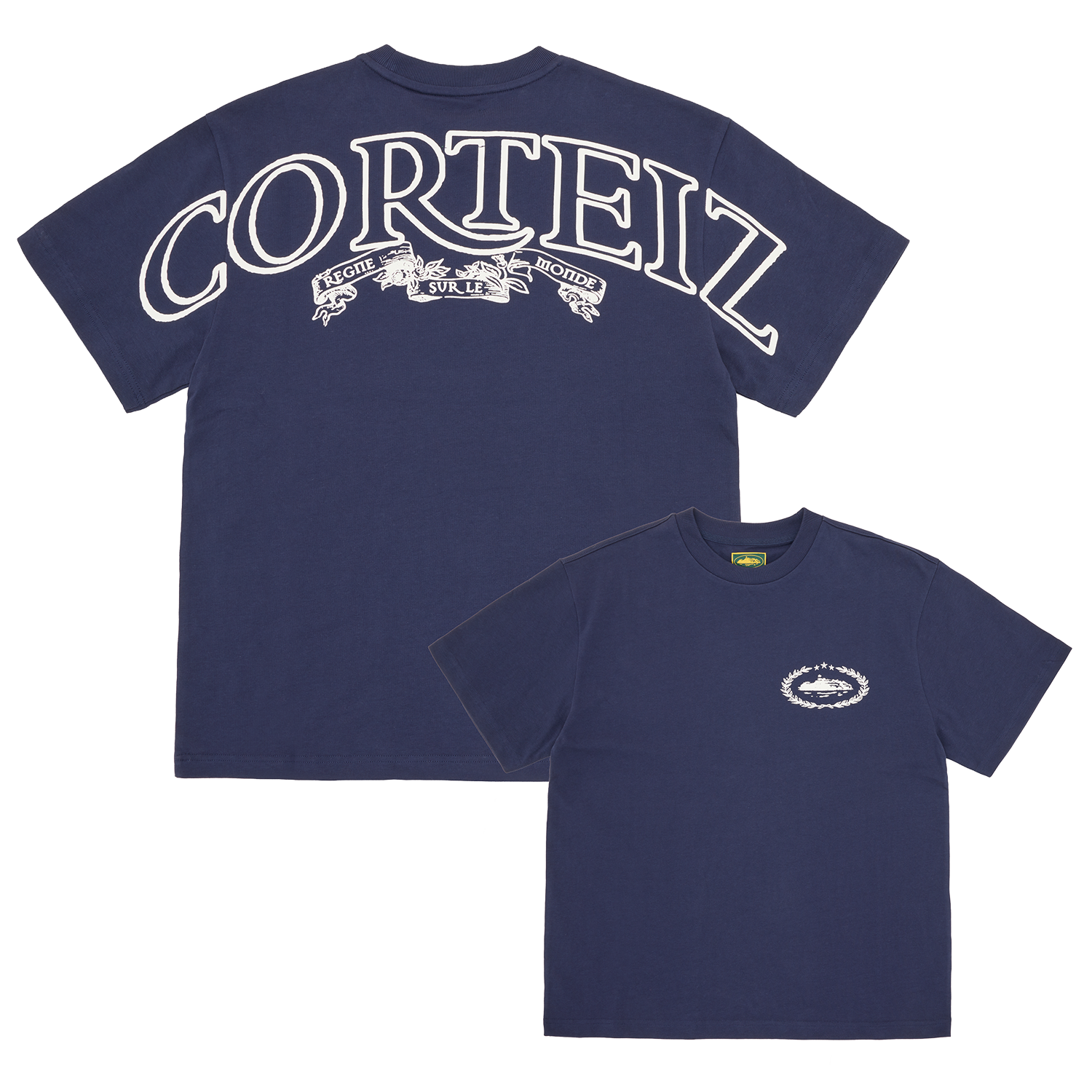ROYALE HEAVYWEIGHT TEE [NAVY] CRTZRTW