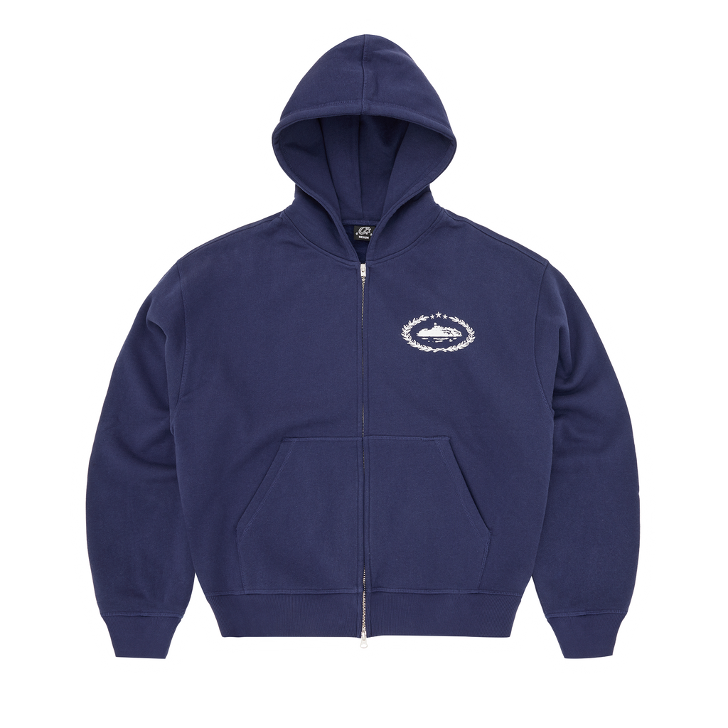 SUPERIOR ROYALE ZIP HOODIE [NAVY] CRTZRTW