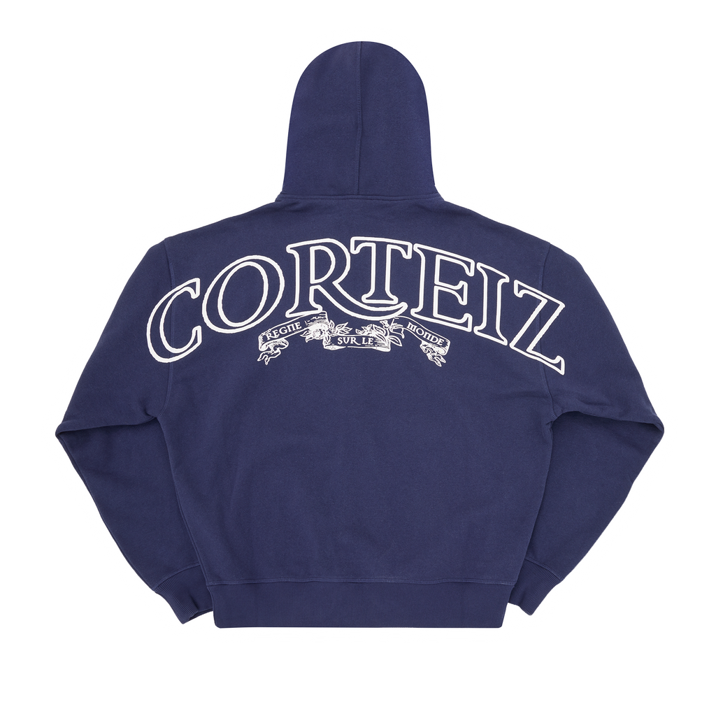 SUPERIOR ROYALE ZIP HOODIE [NAVY] CRTZRTW