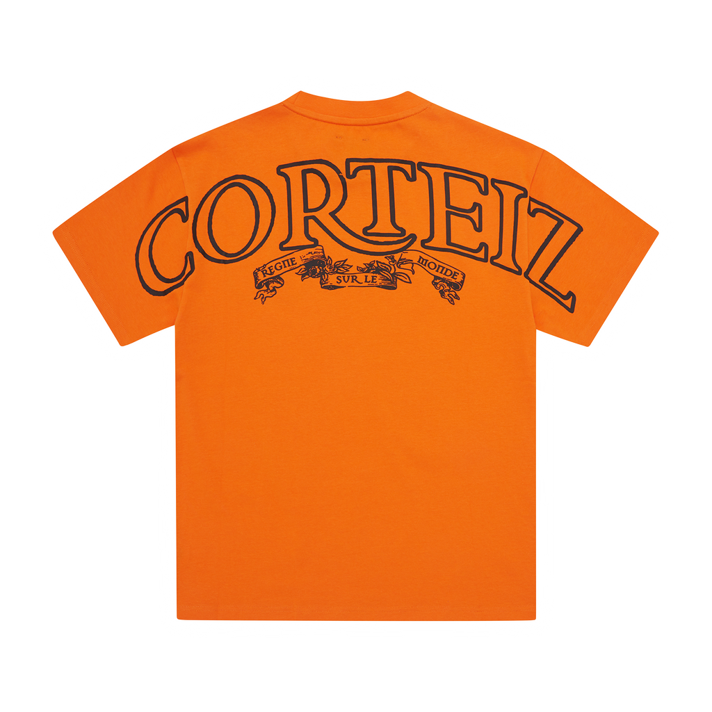 ROYALE HEAVYWEIGHT TEE [ORANGE] CRTZRTW