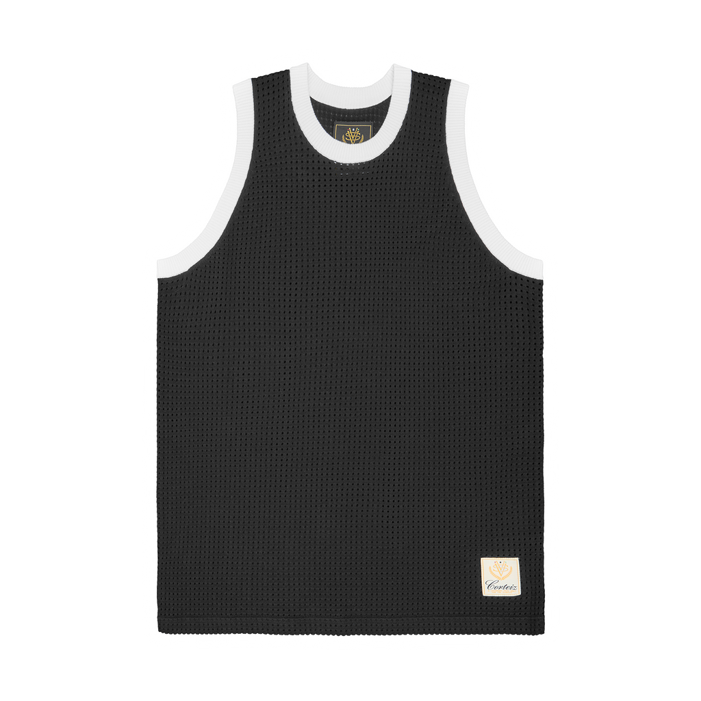 VICE MESH KNIT VEST [BLACK] CRTZRTW