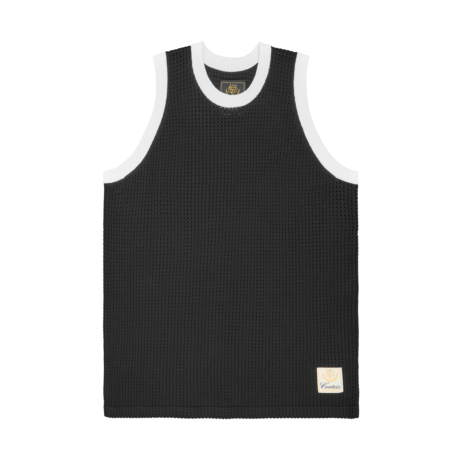VICE MESH KNIT VEST [BLACK] CRTZRTW