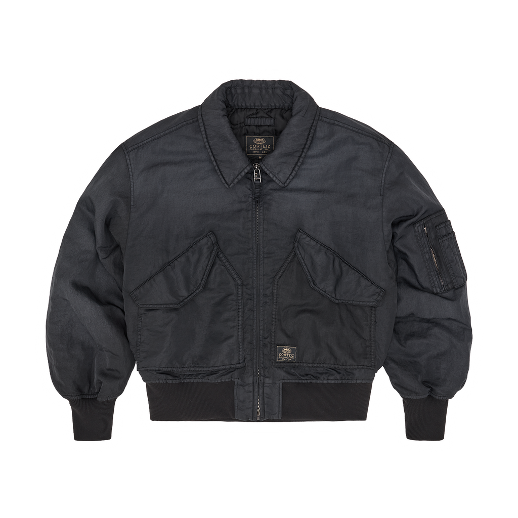 ALCATRAZ BOMBER JACKET [VINTAGE BLACK] CRTZRTW
