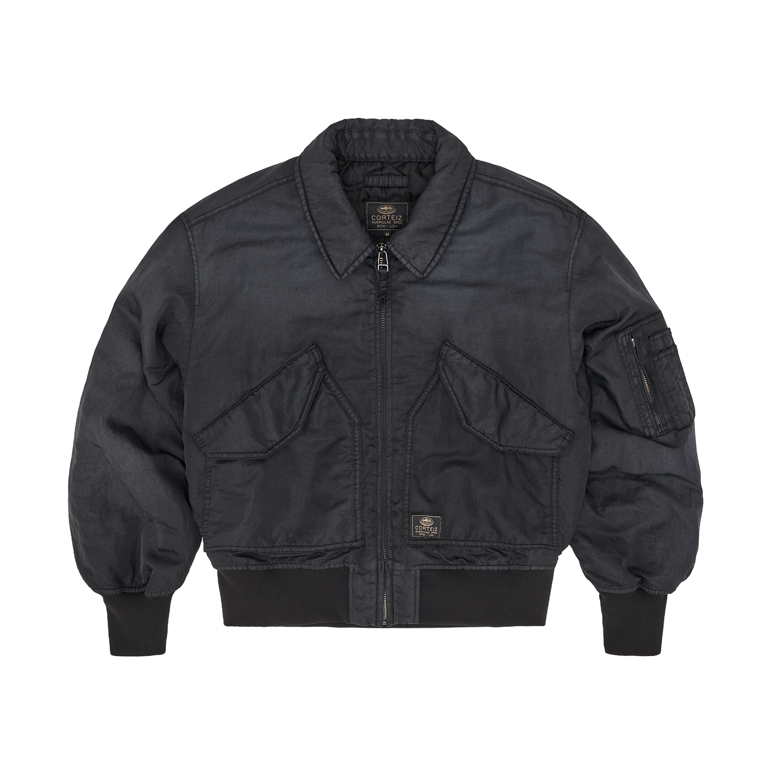 ALCATRAZ BOMBER JACKET [VINTAGE BLACK] CRTZRTW
