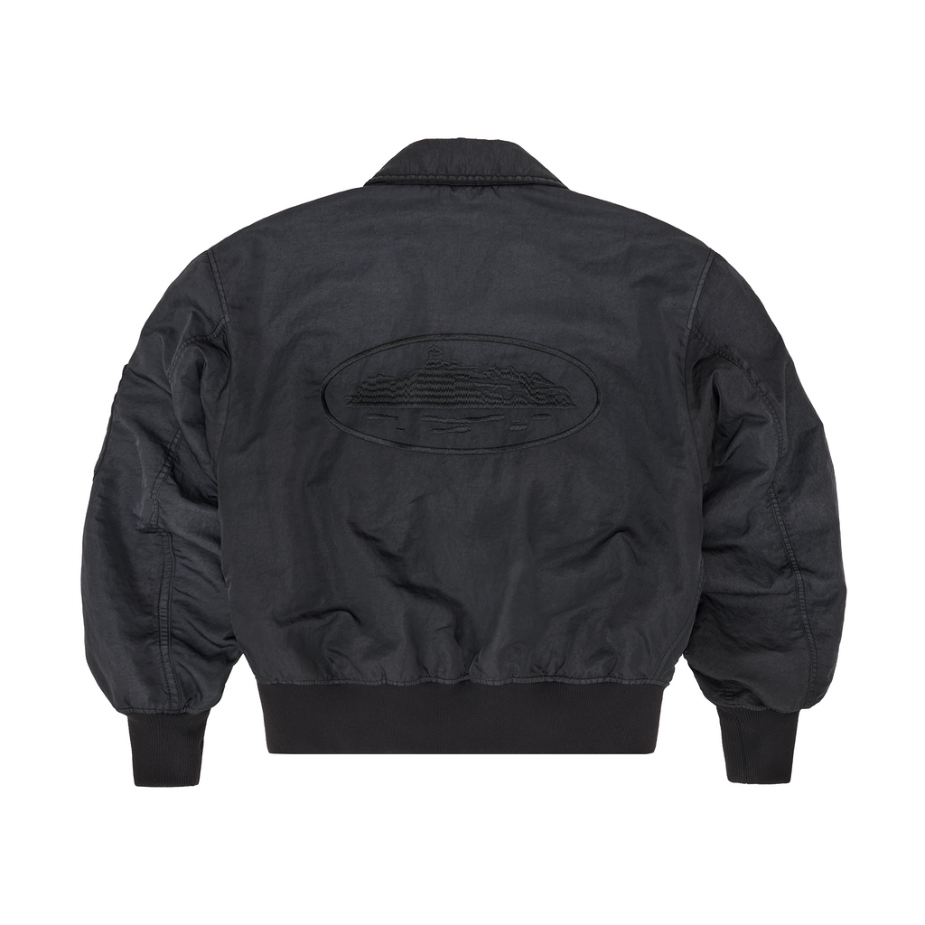 ALCATRAZ BOMBER JACKET [VINTAGE BLACK] CRTZRTW