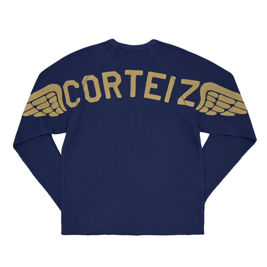 WINGS WAFFLE THERMAL [NAVY] CRTZRTW