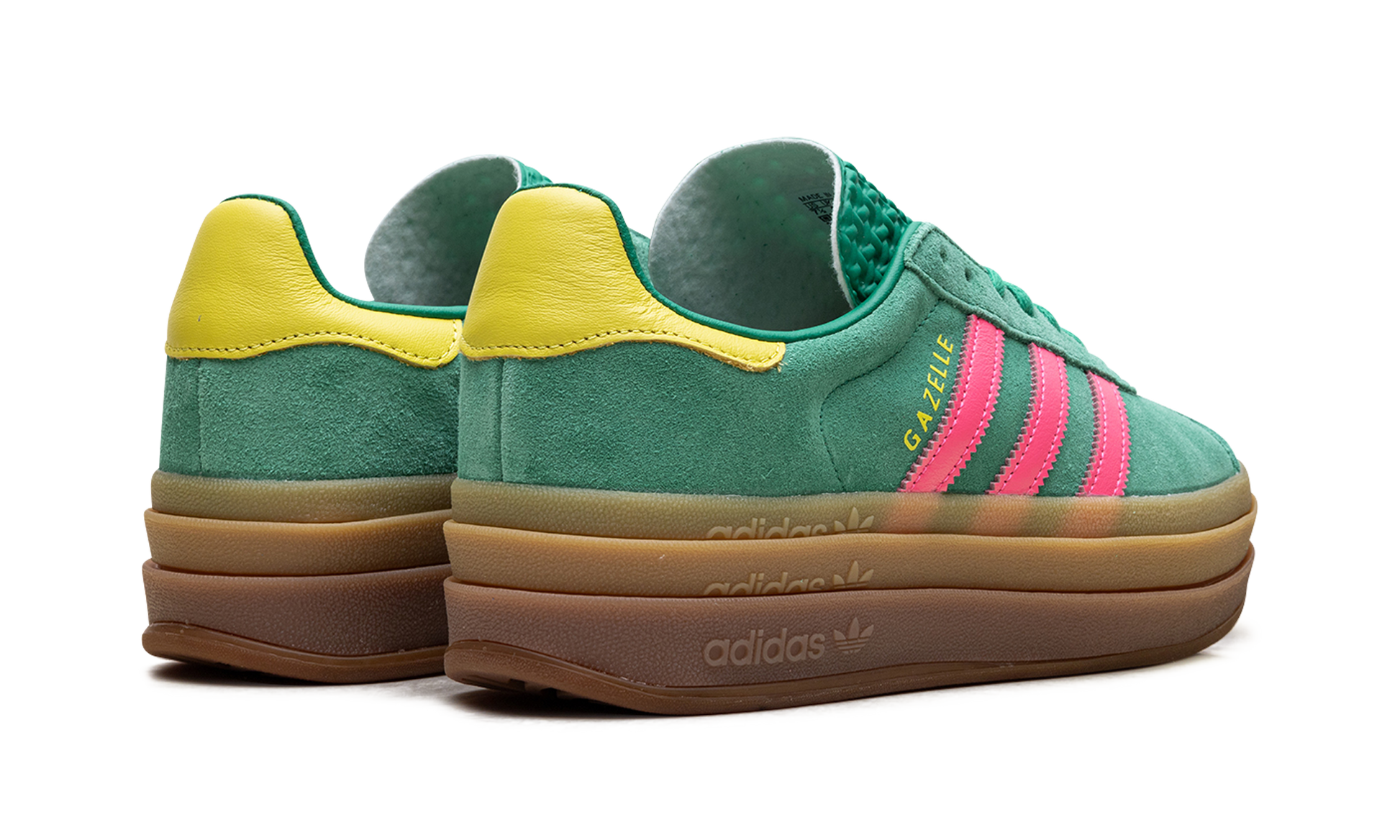 Adidas Adidas Gazelle Bold WMNS "Court Green Lucid Pink" JH9668