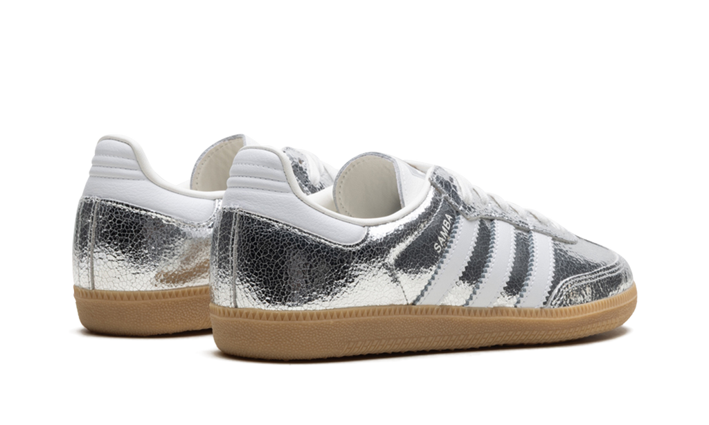 Adidas Adidas Samba OG WMNS "Silver Metallic Cracked Leather" JR0035