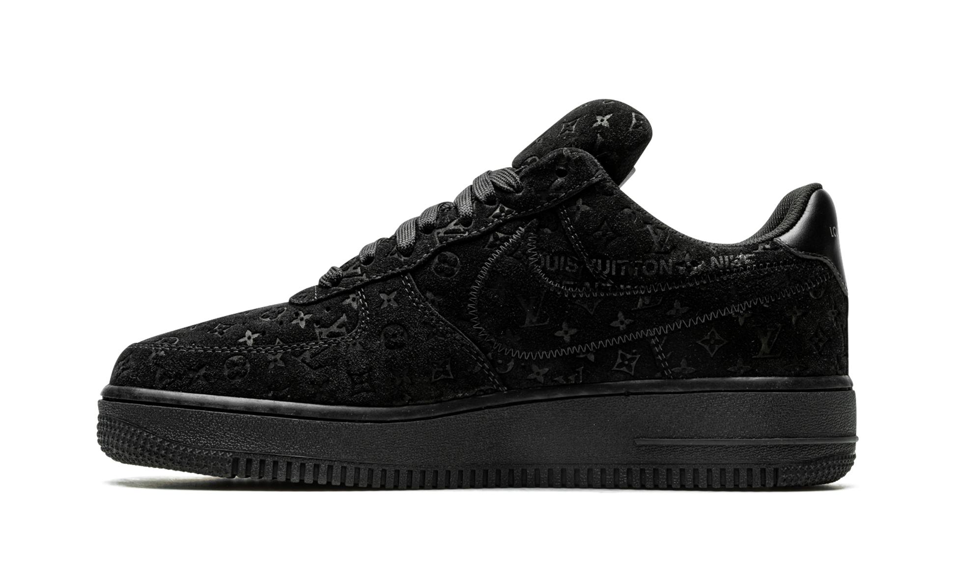 Nike Louis Vuitton Air Force 1 Low "Virgil Abloh - BLACK/BLACK" 1A9VD6