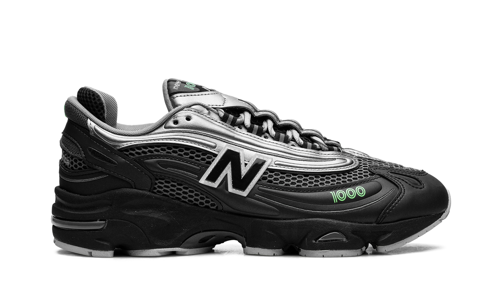 New Balance 1000 "Dark Silver Metallic/Lime Leaf" M1000T