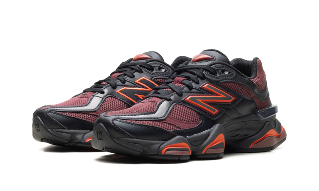 New Balance 9060 "Black / Washed Burgundy" U9060BLA