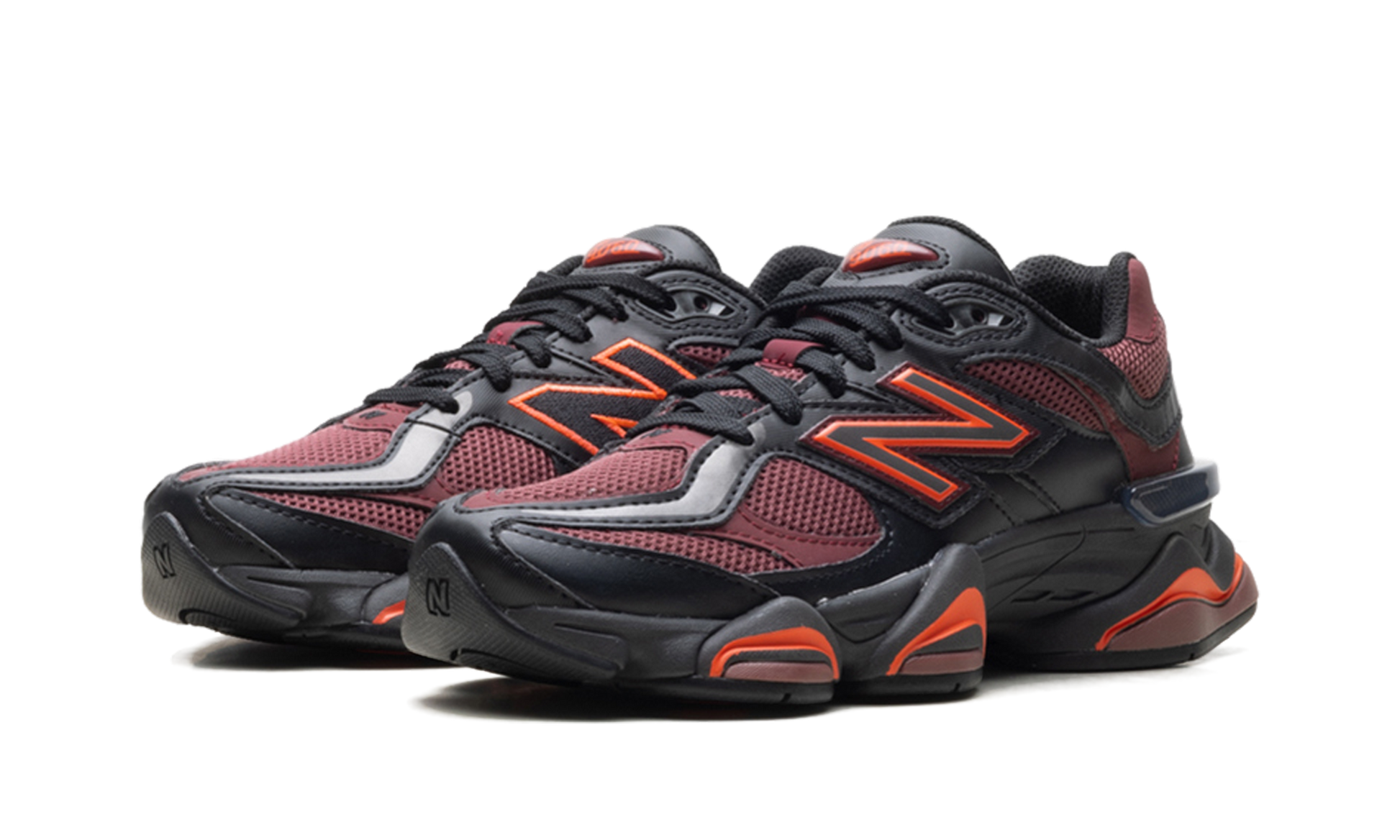 New Balance 9060 "Black / Washed Burgundy" U9060BLA