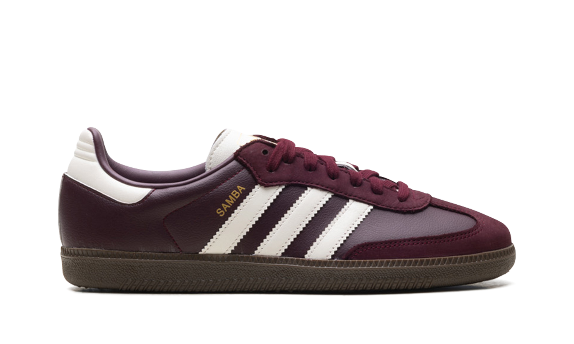 Adidas Adidas Samba OG WMNS "Maroon Off White Gum" JR8844