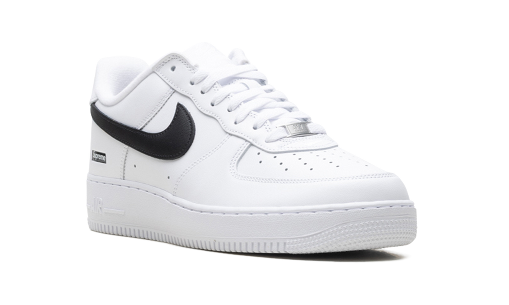 Nike Air Force 1 Low "Supreme - Mini Box Logo White / Black" CU9225 102
