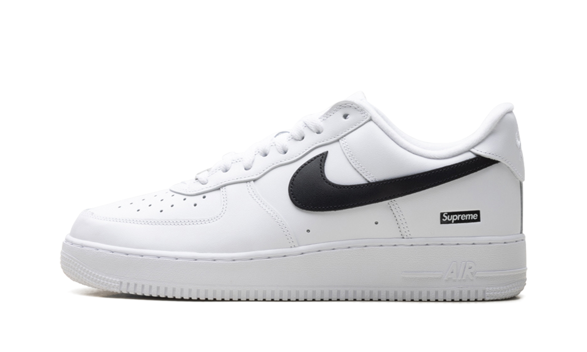 Nike Air Force 1 Low "Supreme - Mini Box Logo White / Black" CU9225 102