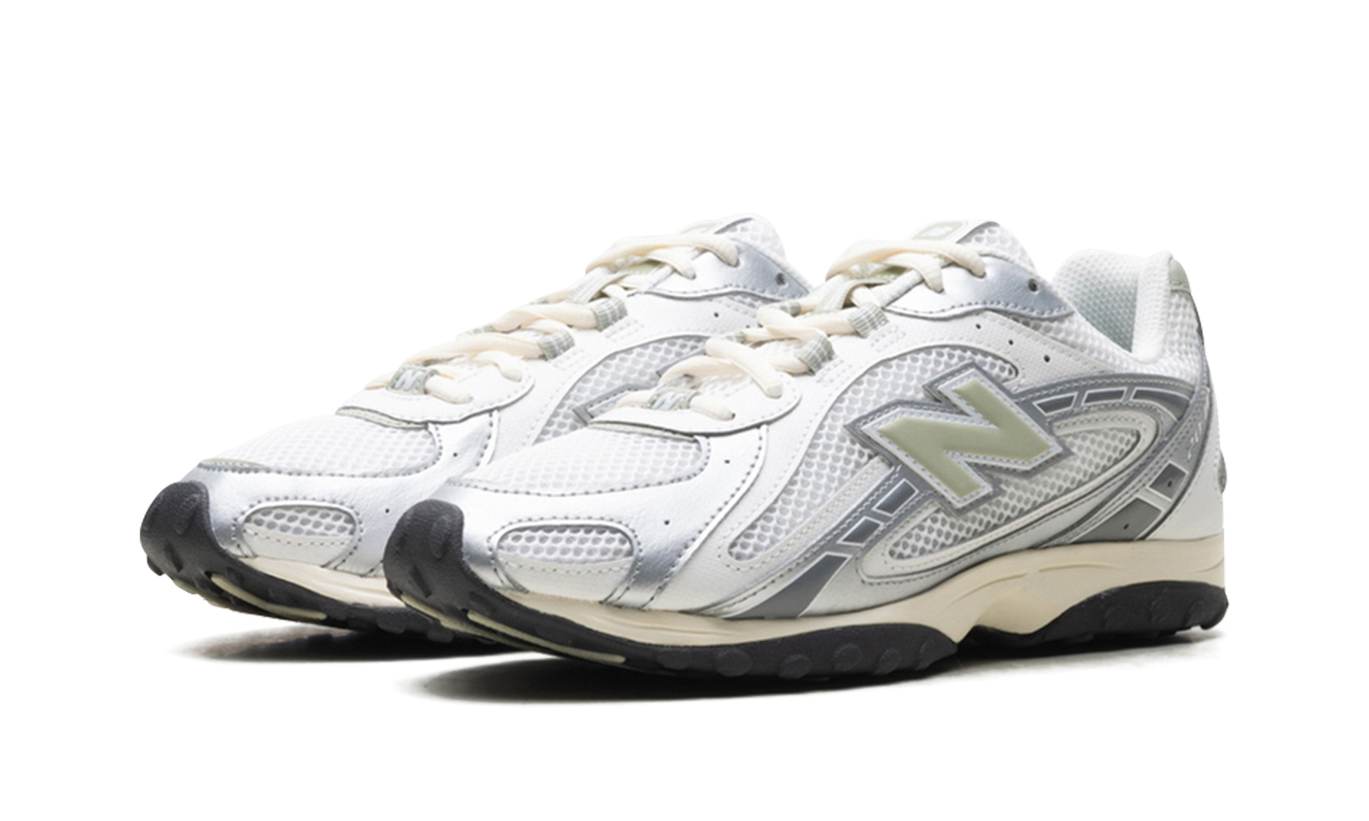 New Balance 204L "Silver Metallic / Sage Green" U204LSWB