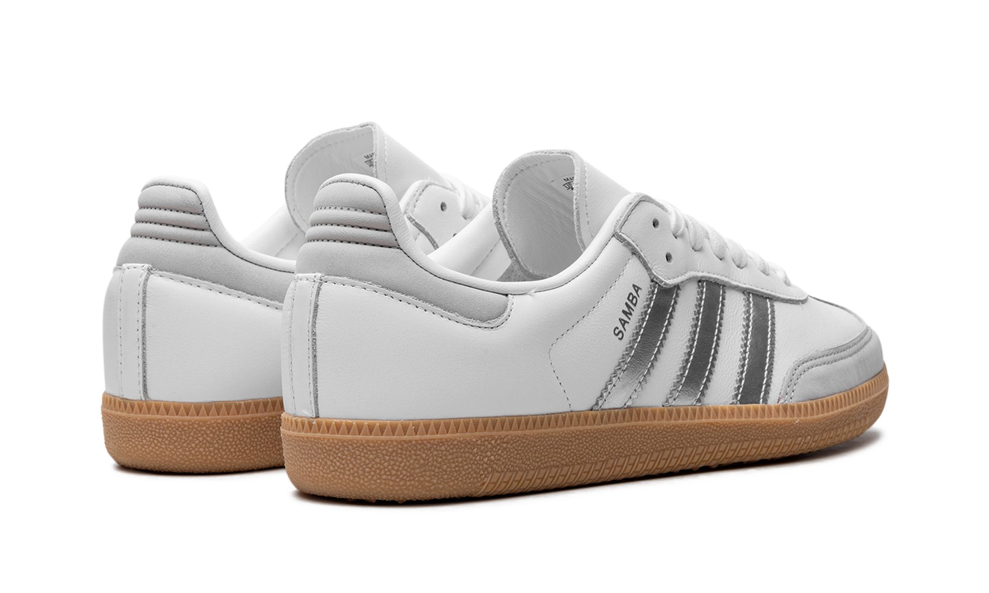 Adidas Adidas Samba OG WMNS "White Silver Metallic Grey" JI2725