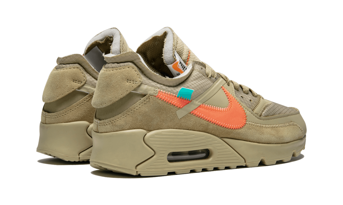 Nike The 10: Air Max 90 "Off-White / Desert Ore" AA7293 200