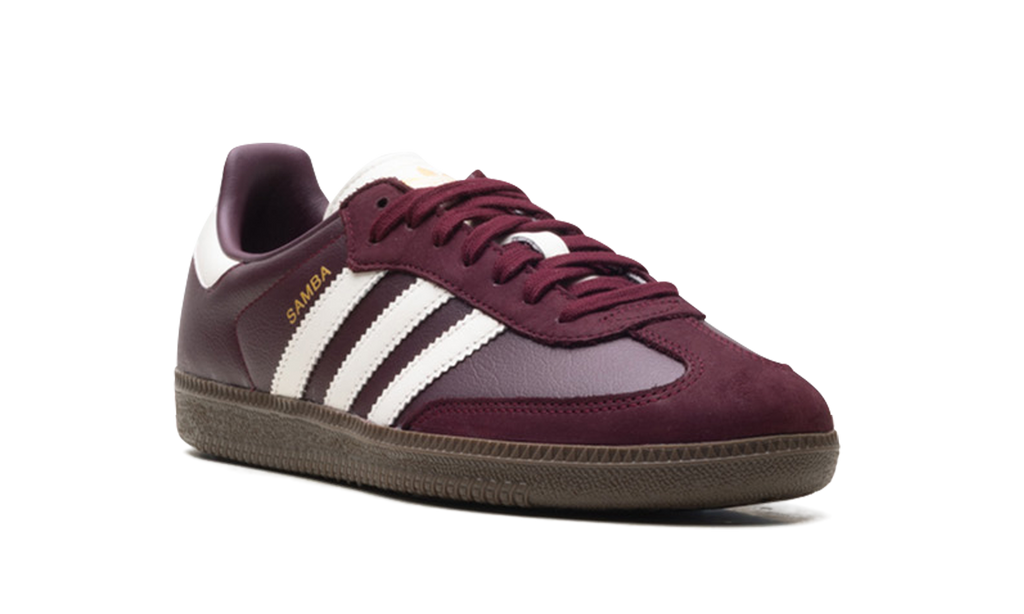 Adidas Adidas Samba OG WMNS "Maroon Off White Gum" JR8844