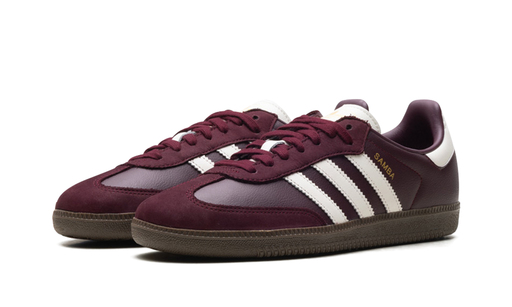 Adidas Adidas Samba OG WMNS "Maroon Off White Gum" JR8844