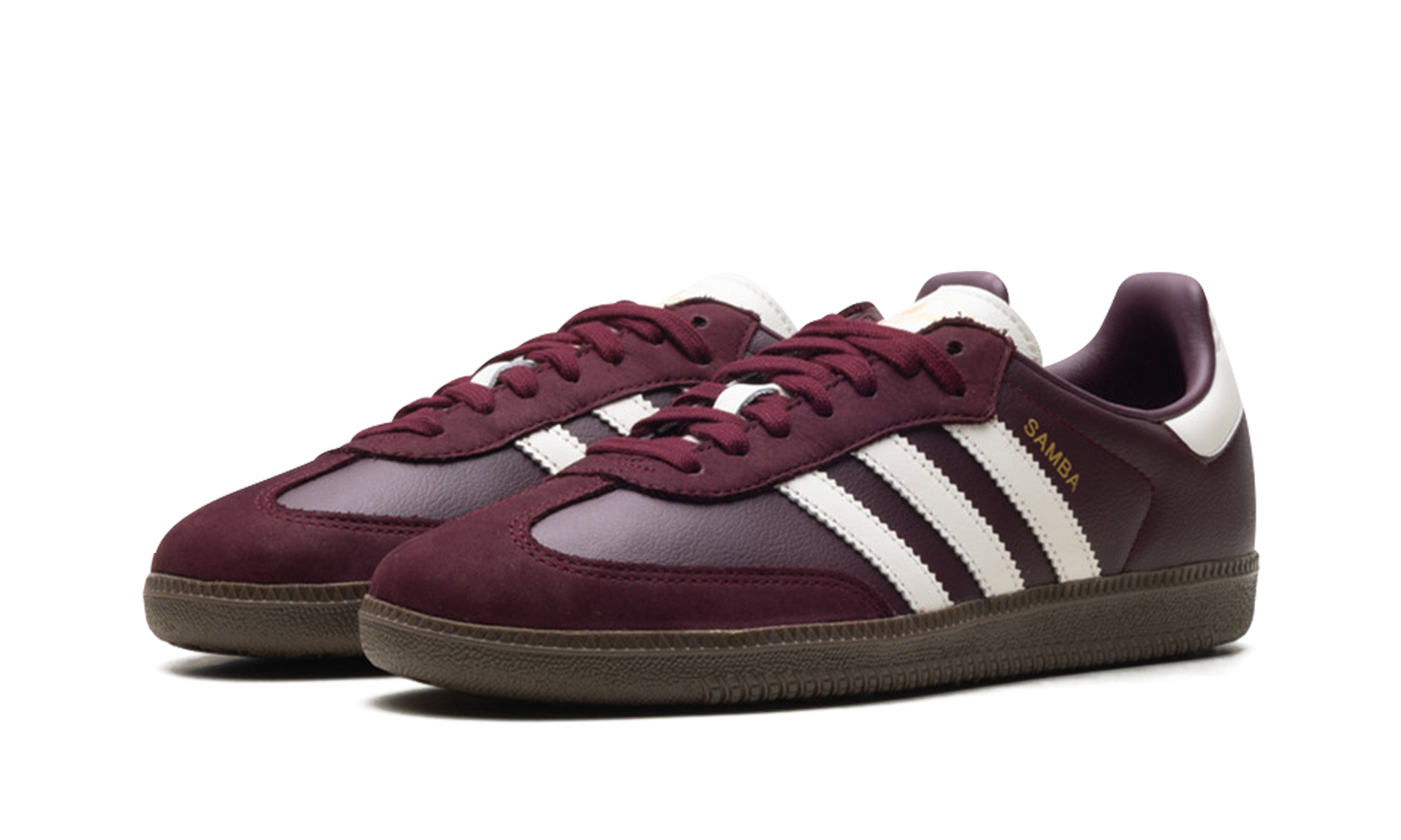 Adidas Adidas Samba OG WMNS "Maroon Off White Gum" JR8844