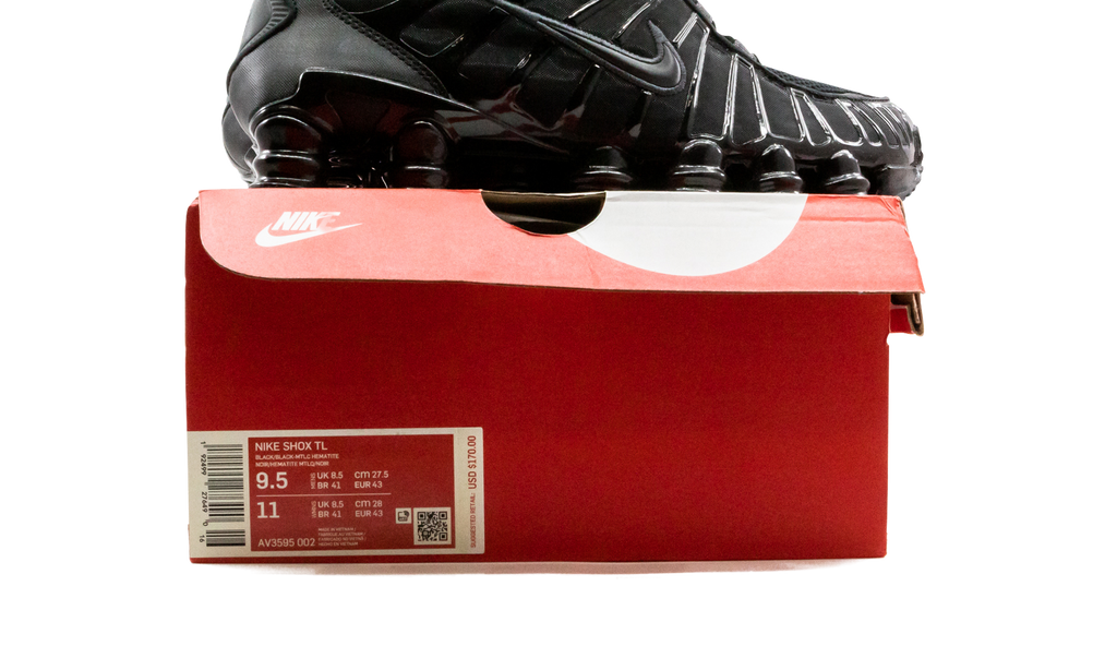 Nike Shox TL "Black / Metallic Hematite" AV3595 002