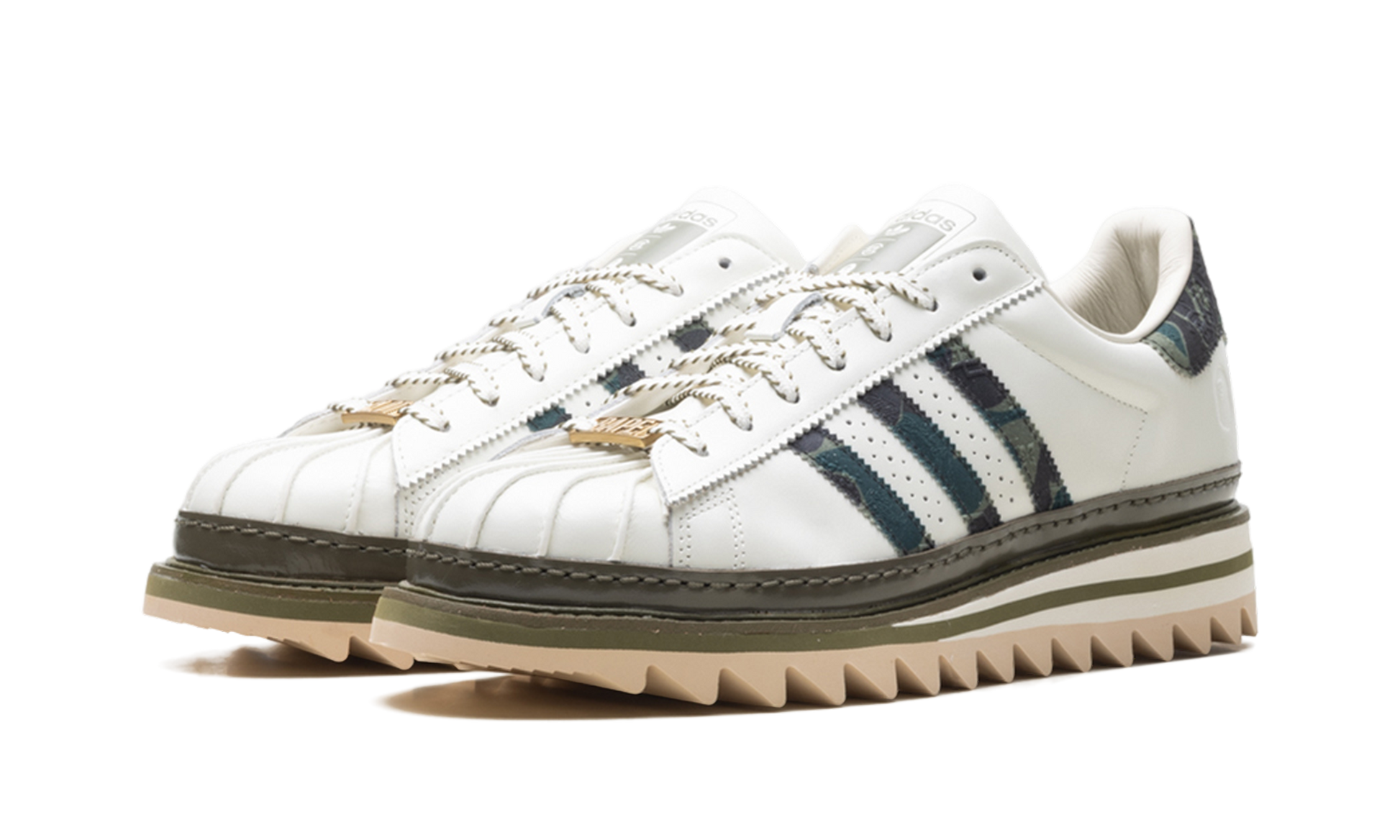 Adidas Adidas Superstar "CLOT x Bape - Off White" KJ1473