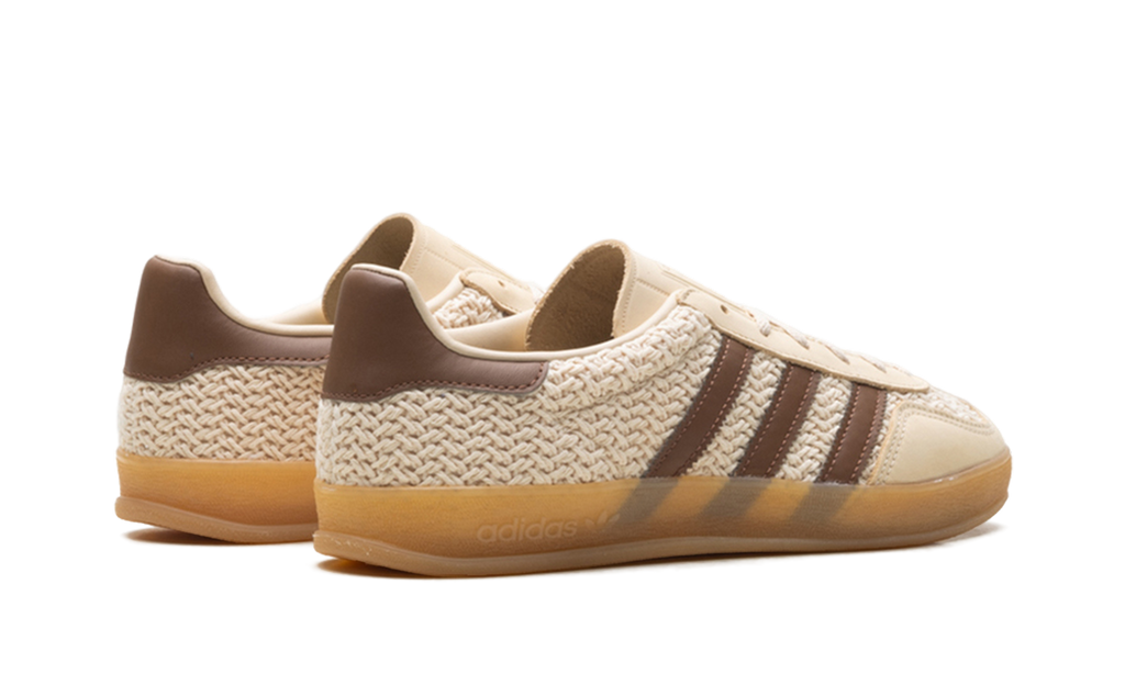 Adidas Adidas Gazelle Indoor "Cream/Brown Knit" JS1418