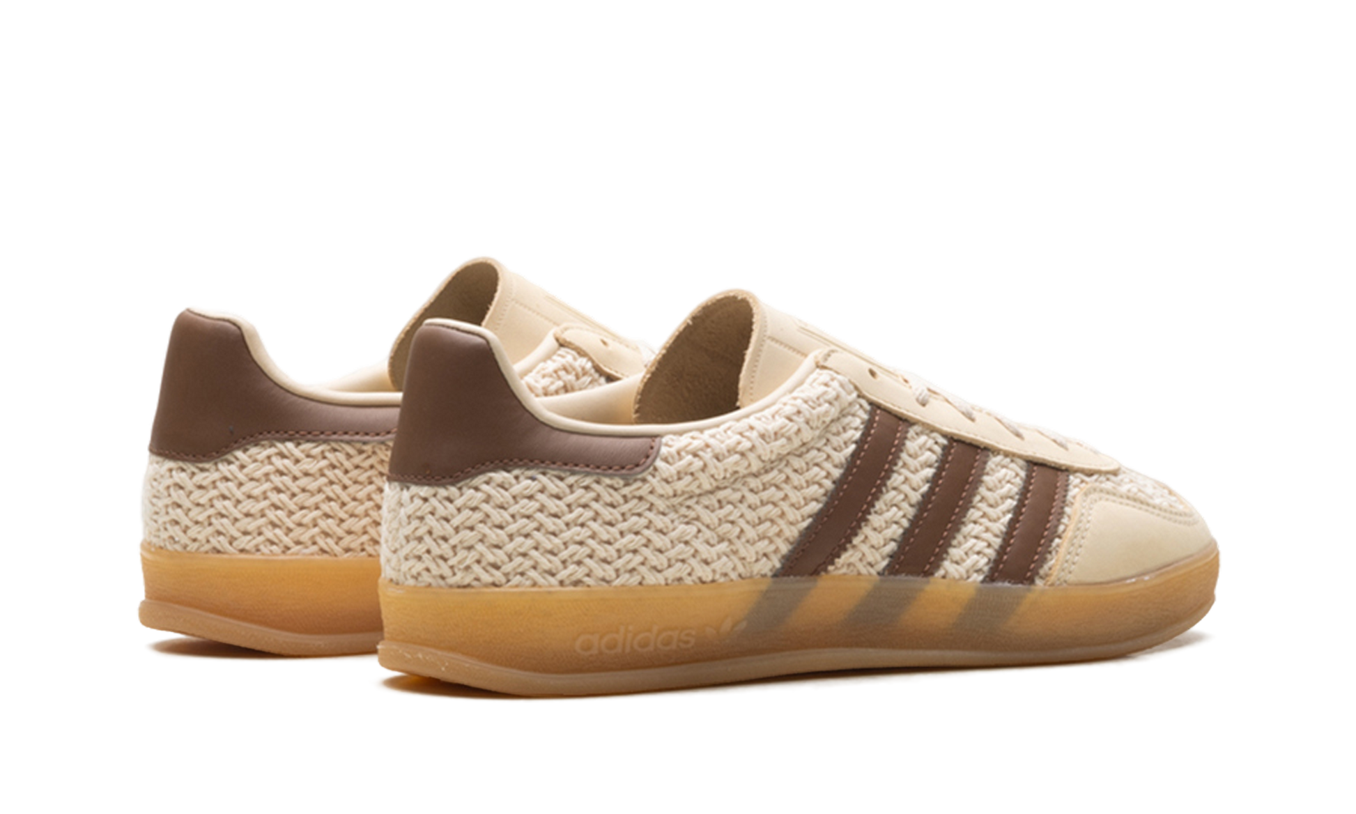 Adidas Adidas Gazelle Indoor "Cream/Brown Knit" JS1418