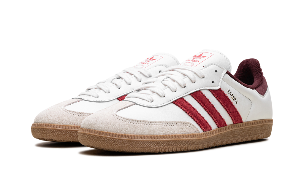 Adidas Adidas Samba OG "Core White Better Scarlet" JI3201