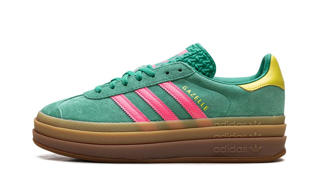 Adidas Adidas Gazelle Bold WMNS "Court Green Lucid Pink" JH9668