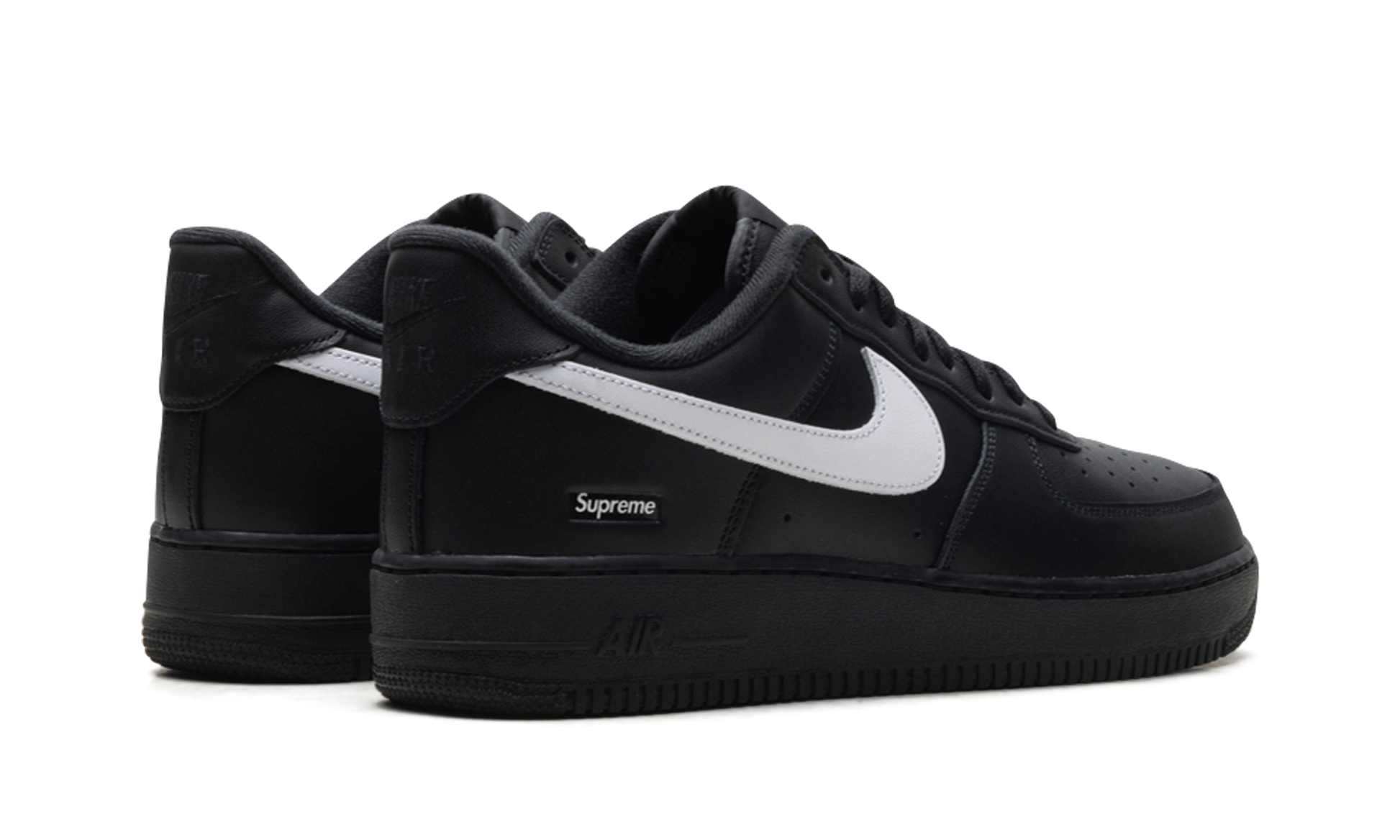 Nike Air Force 1 Low "Supreme - Mini Box Logo Black / White" CU9225 002