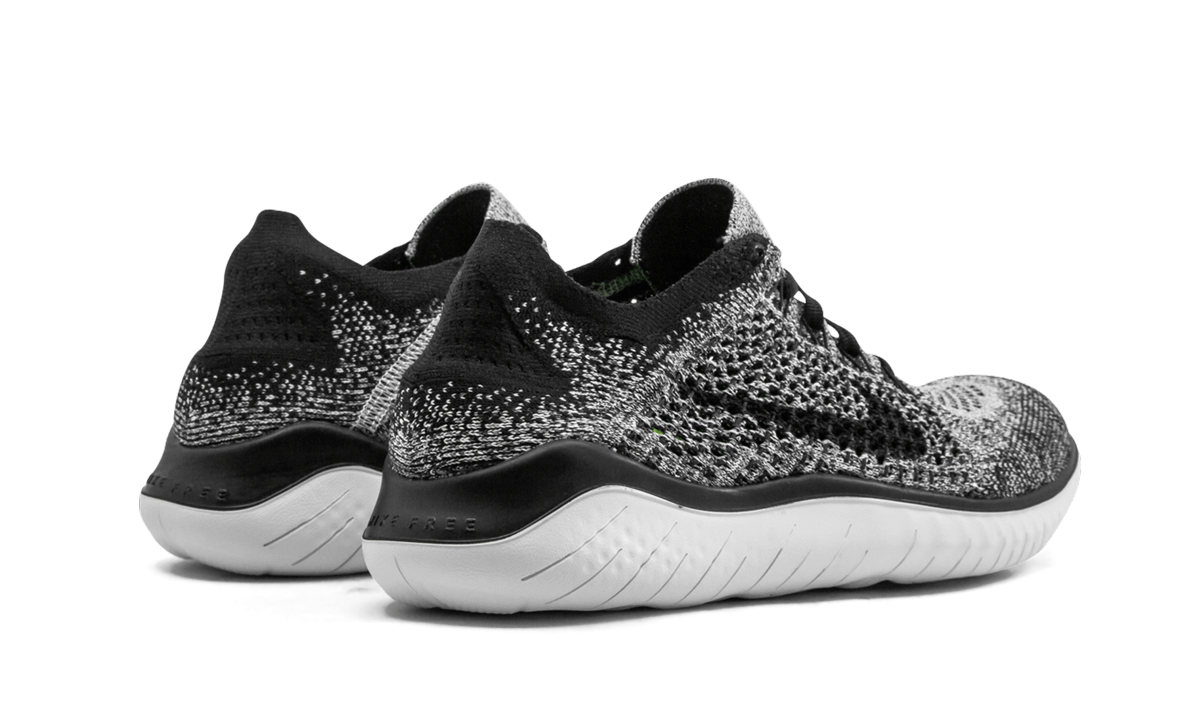 Nike FREE RN FLYKNIT 2018 WMNS "Oreo" 942839 101