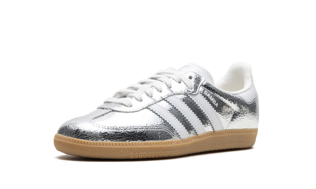 Adidas Adidas Samba OG WMNS "Silver Metallic Cracked Leather" JR0035