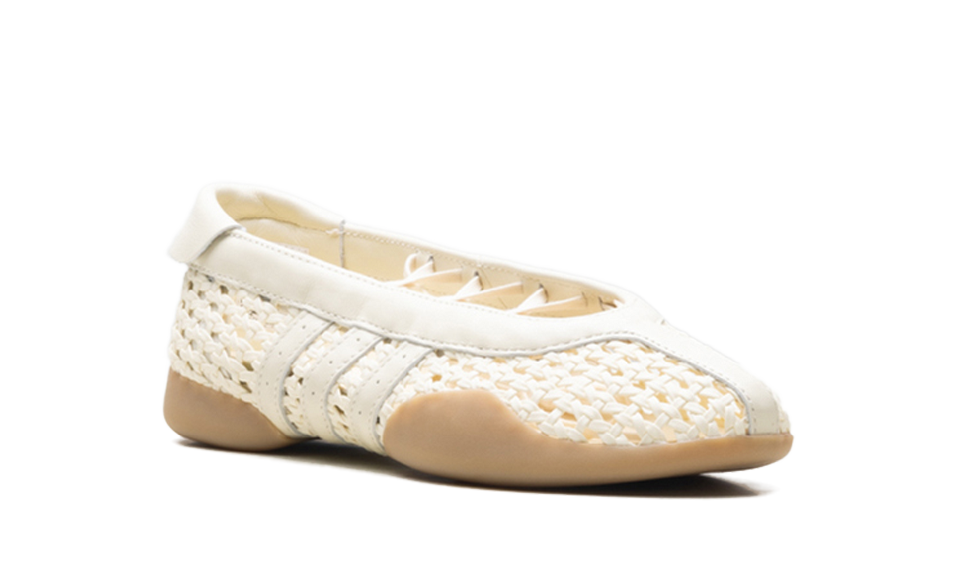 Adidas Adidas Taekwondo Mei Ballet WMNS "Basketweave Cream White" KI3582
