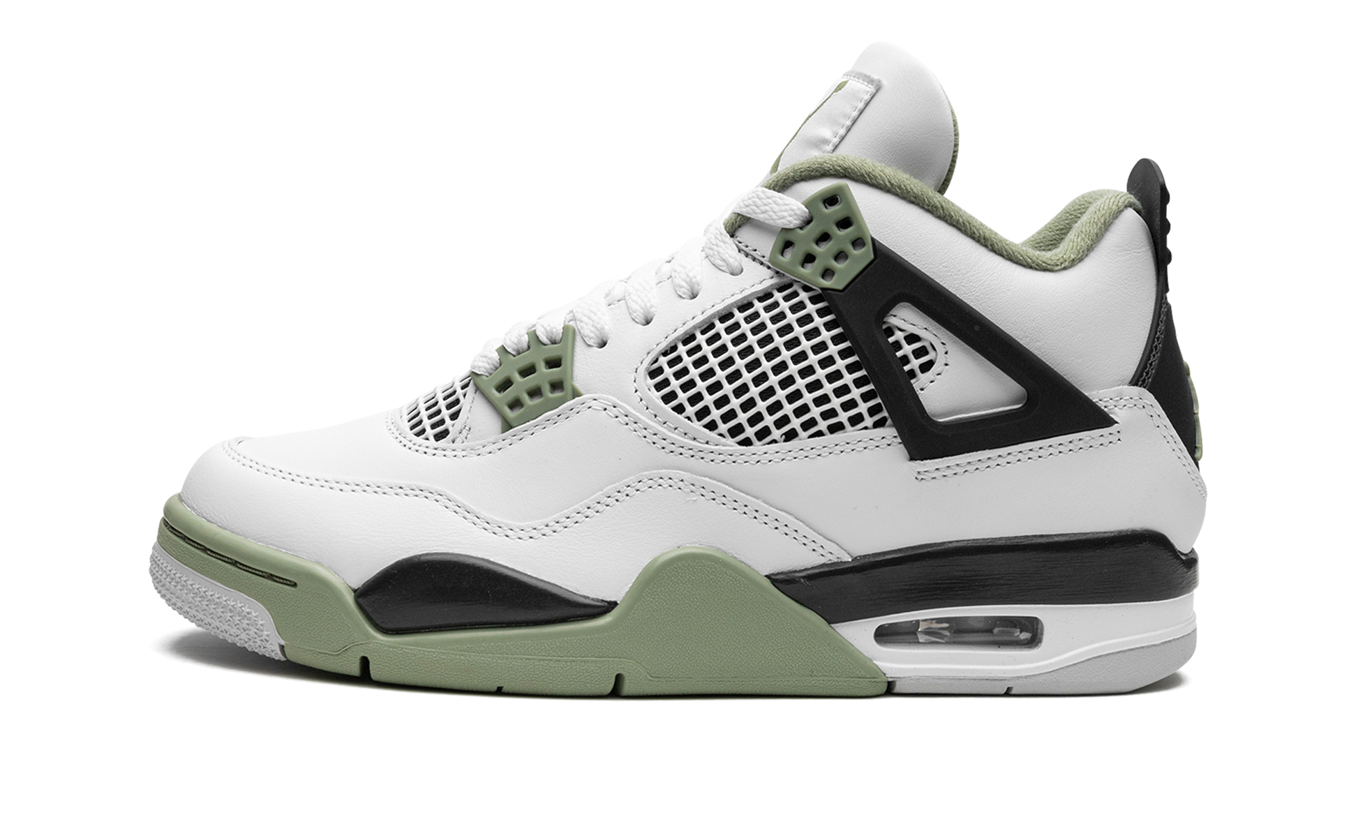 Air Jordan 4 Retro WMNS "Seafoam Oil Green" AQ9129 103