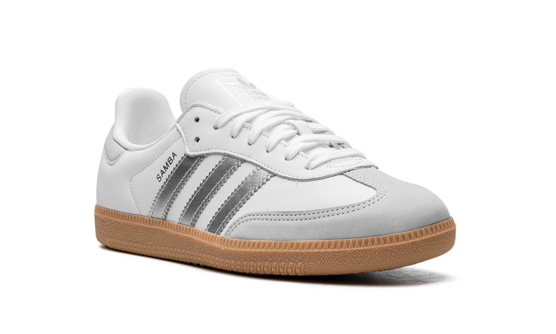 Adidas Adidas Samba OG WMNS "White Silver Metallic Grey" JI2725