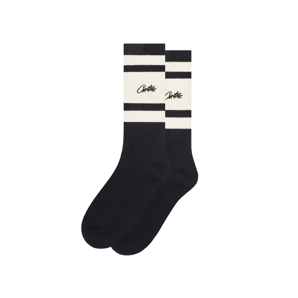 Corteiz RETRO SOCKS [BLACK] CRTZRTW