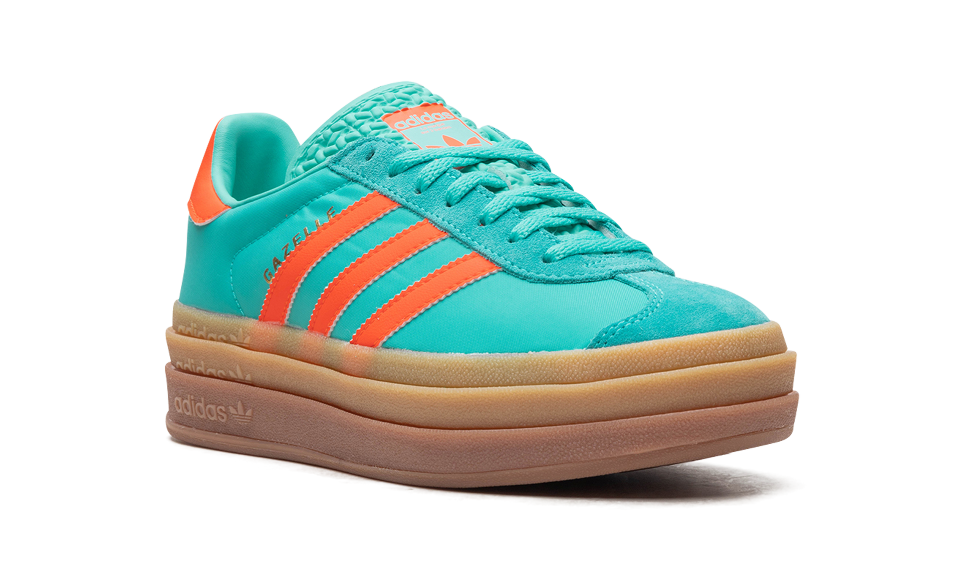 Adidas Adidas Gazelle Bold WMNS "Mint Rush Impact Orange" IG4386