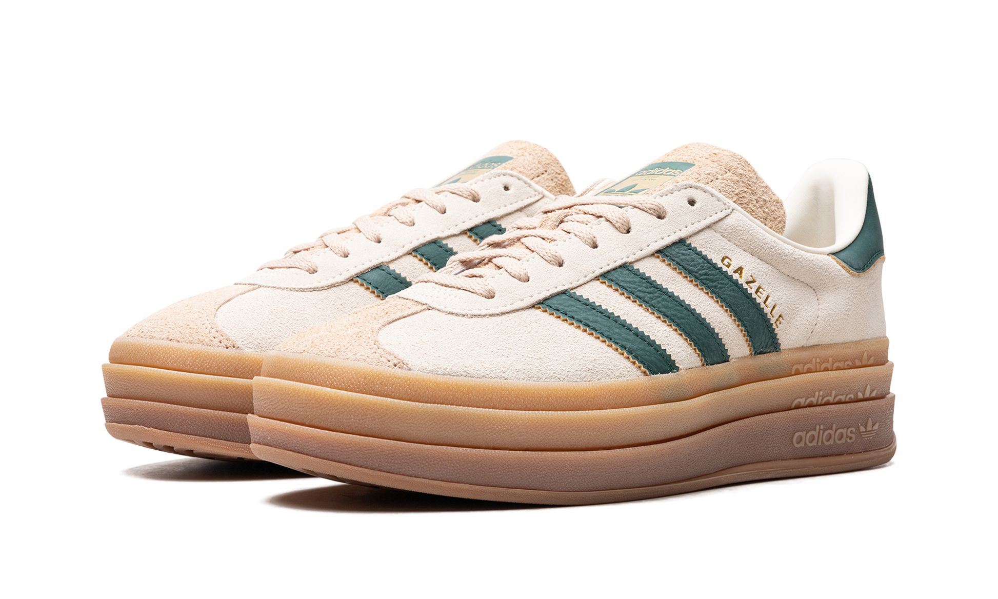 Adidas Adidas GAZELLE BOLD WMNS "Cream Collegiate Green" ID7056
