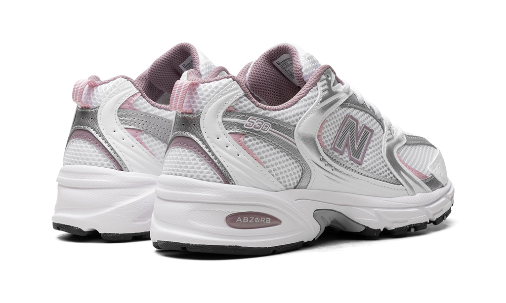 New Balance 530 "White/Silver Metalic/Ice Wine/Mid Century Pin" MR530SGC