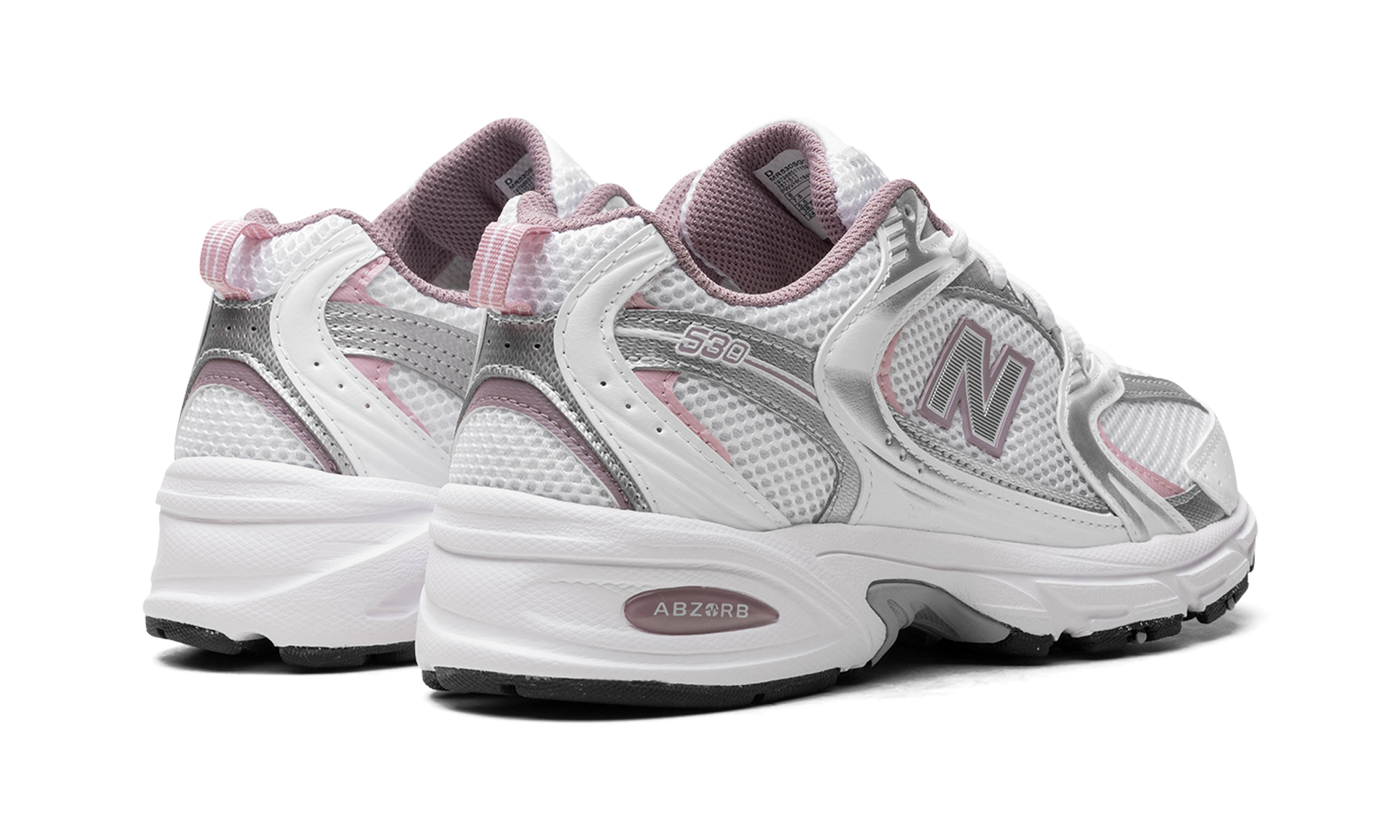 New Balance 530 "White/Silver Metalic/Ice Wine/Mid Century Pin" MR530SGC