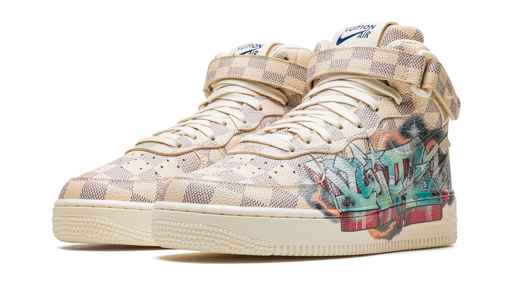 Nike Louis Vuitton Air Force 1 Mid "Virgil Abloh - Graffiti" 1A9VE0
