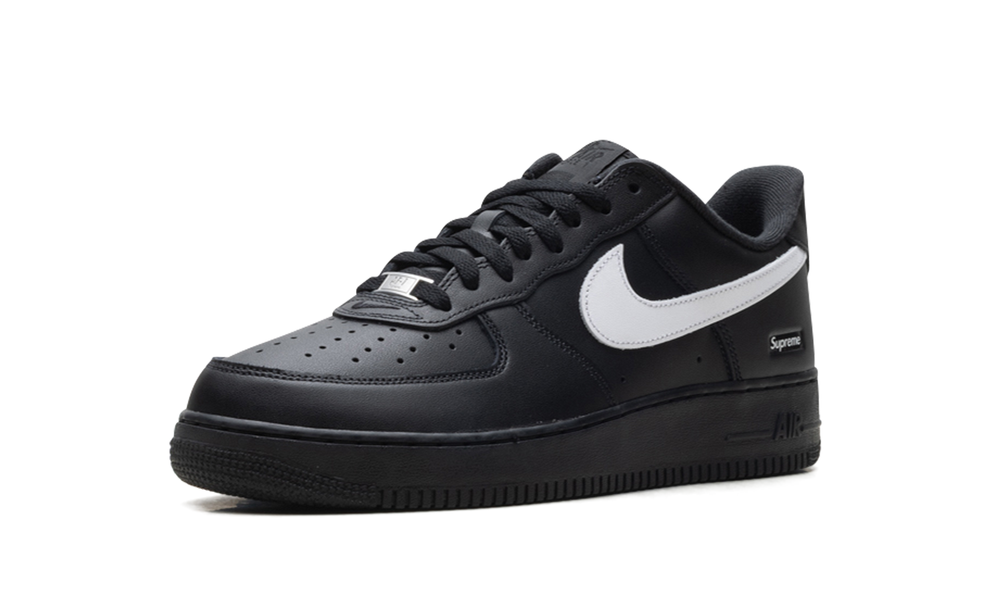 Nike Air Force 1 Low "Supreme - Mini Box Logo Black / White" CU9225 002