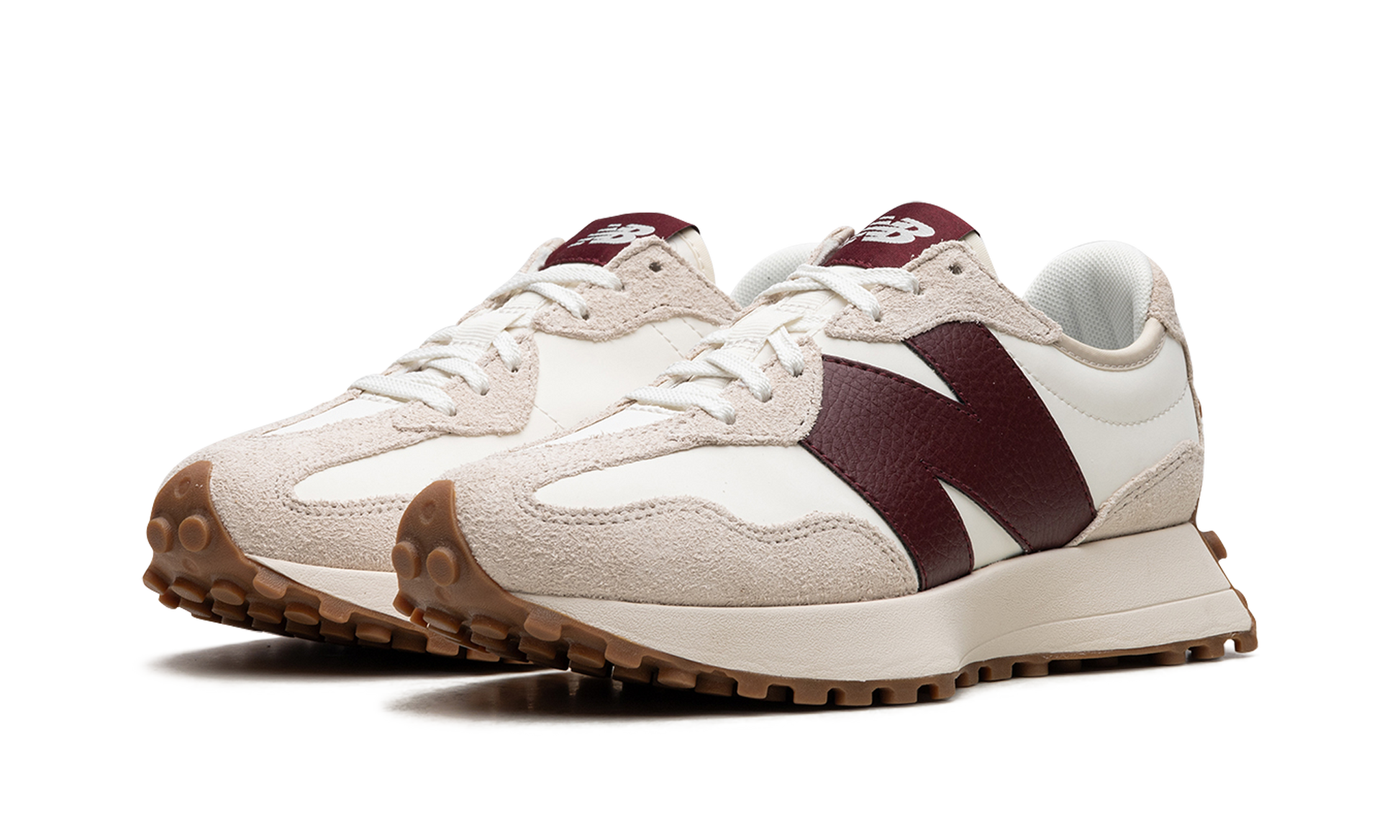 New Balance 327 WMNS "Moonbeam Classic Burgundy" WS327KA