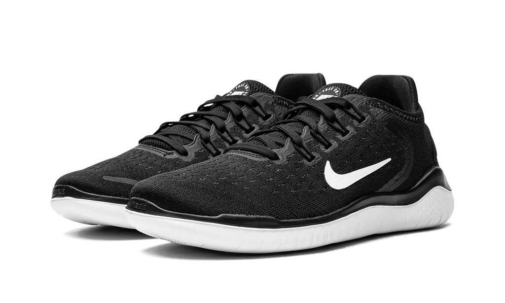 Nike FREE RN 2018 MNS WMNS "BLACK WHITE" 942837 001